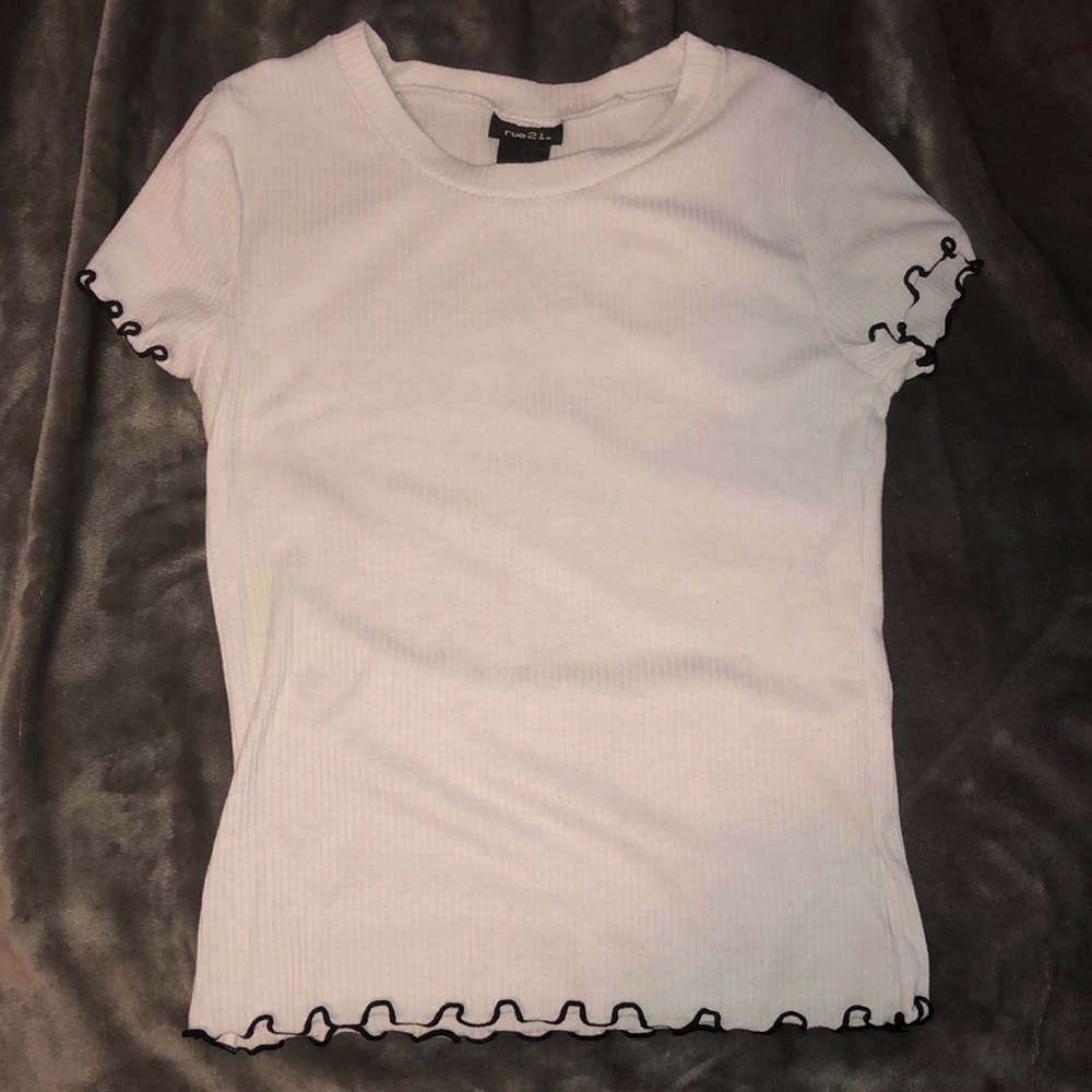 rue 21 white shirt